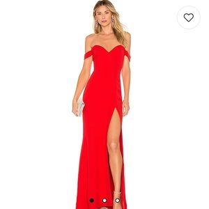 NBD Maracuya Gown in Red